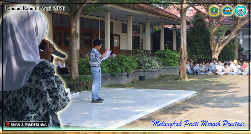 Rabu CERIA di SMAN 3 Pandeglang: Membangun Literasi dan Karakter Siswa melalui Budaya Sekolah