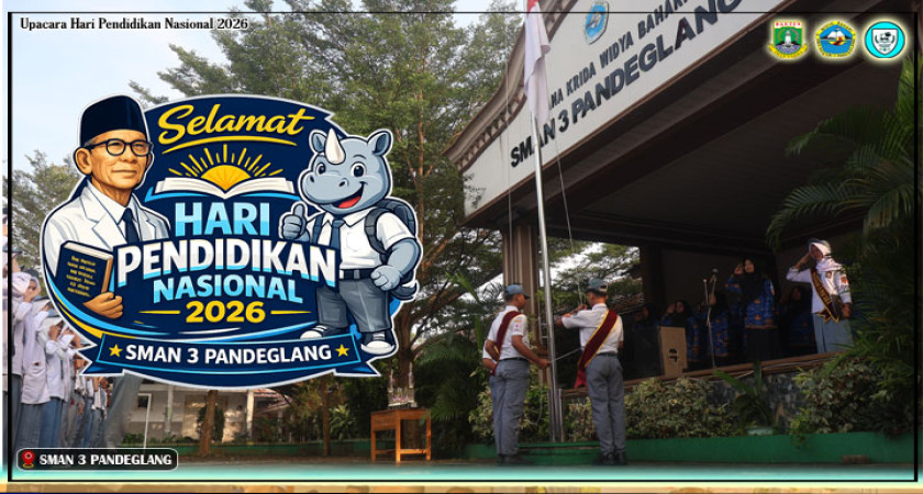 Semangat Hardiknas 2026: Upacara Penuh Makna di SMA Negeri 3 Pandeglang