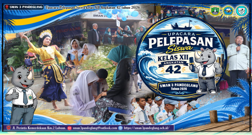 Perpisahan yang Hangat di Bawah Langit Cerah : Pelepasan Kelas XII angkatan 42 tahun 2026