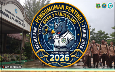 INFORMASI Penting untuk Seluruh Siswa Kelas XII SMAN 3 Pandeglang