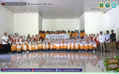 Antusias Hari Kedua! Siswa SMAN 3 Pandeglang Kembali Lanjutkan Observasi di TNUK